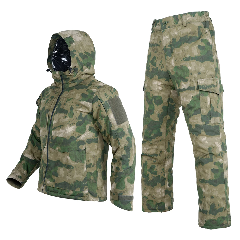 China Cema Camouflage Heat Reflective Warm Jacket M65 Winter Waterproof Jacket Tactical Uniform