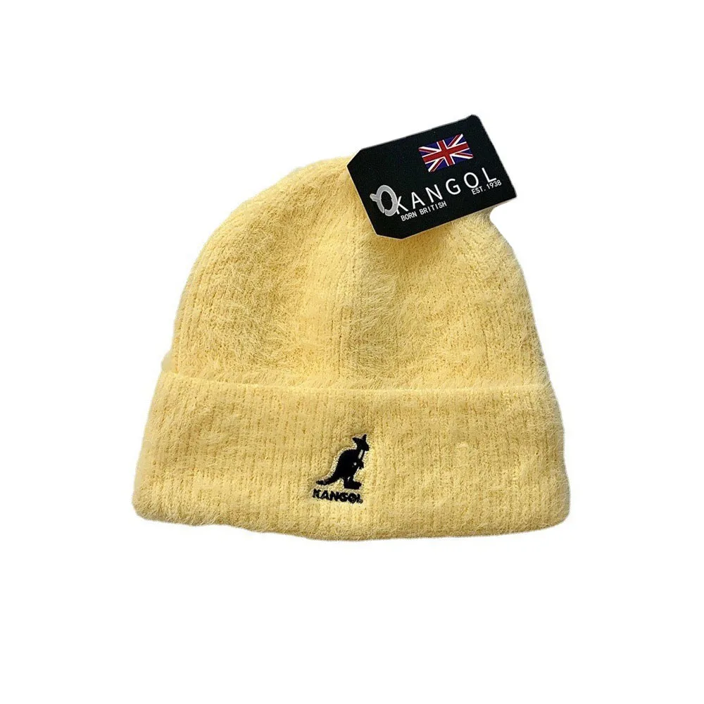 high quality Embroidery logo Solid Fashion knit beanie mohair Soft  Ethical  Mohair Wool Hat for women