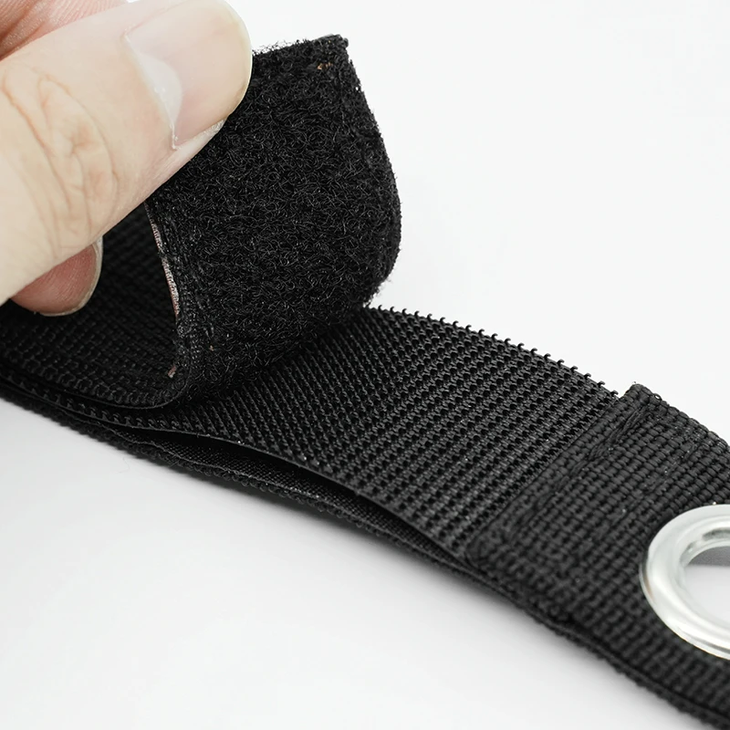 Heavy-Duty Adjustable Velcroes Storage Straps with Grommets Versatile Hook and Loop Wire Weight Holders for Garage Organization