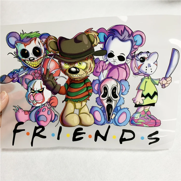 Переводной термопечатью на заказ образцов для футболок, для переноса утюгом DTF трафаретной печати для футболки