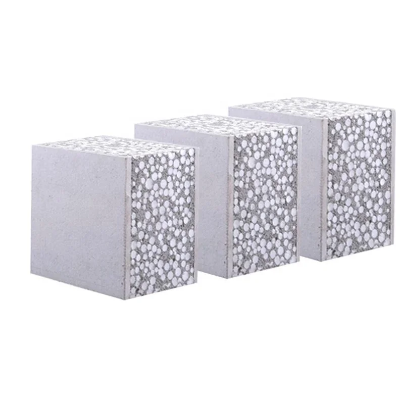Factory direct supply fireproof insulated prefab modular house acoustic sandwich panel manufacture EPS sandwich panels