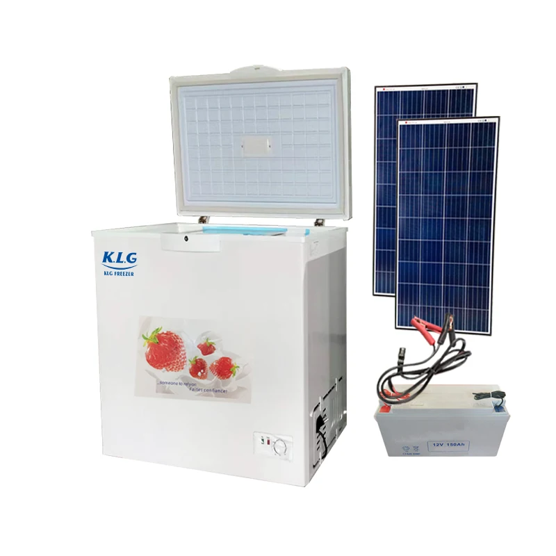 238L electric home glass door cheap china chest freezer 220V 12V