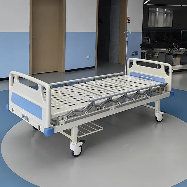 HAOHAN 039 Manual Hospital Nursing Bed One Functions Fast Delivery Professional Team Cheap Medical Bed Hospital