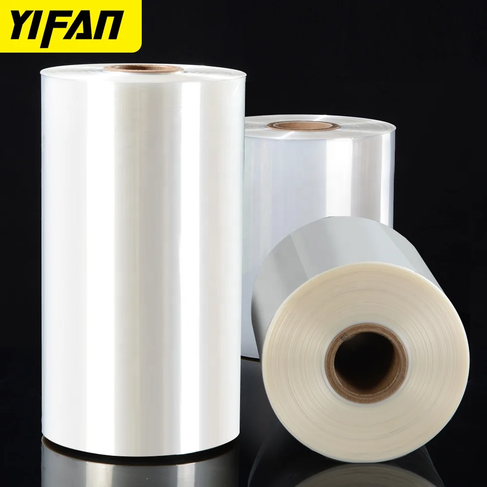 Food grade rigid clear antifog food packaging polyolefin (pof) heat shrink wrap film