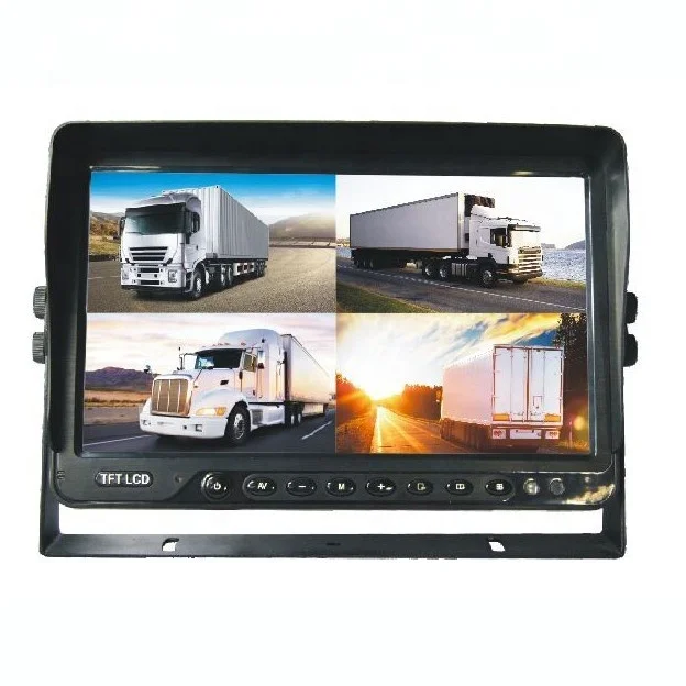 AHD 7inch car monitor 7 inch DVR Digital Wireless Monitor 2.4GHz Digital wireless car camera system