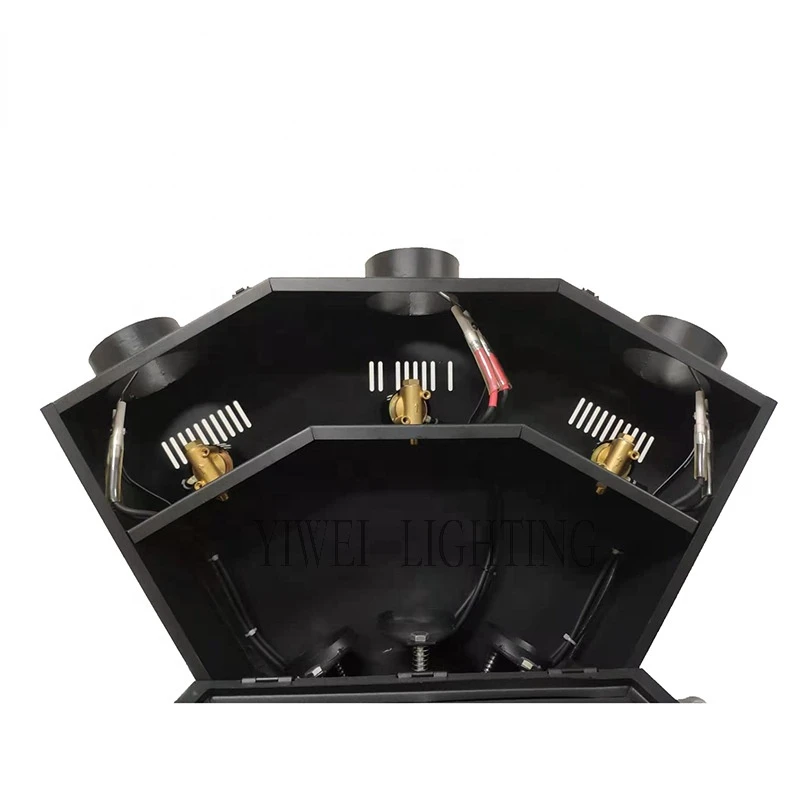 Top Quality 3 Head Real Fire Machine Real Fire Machine Flame 300W Projector Stage Effect Atmosphere Machine DMX Control