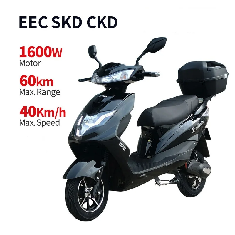 China Electric scooter manufacturer 2000w motorbike electric hot sale motor scooter adults eec motorcycle