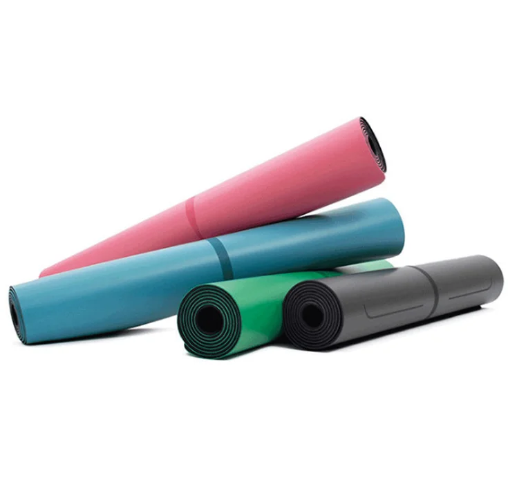 Factory PU yoga mat non-slip fitness Personalized Customized Color logo Eco-Friendly mat