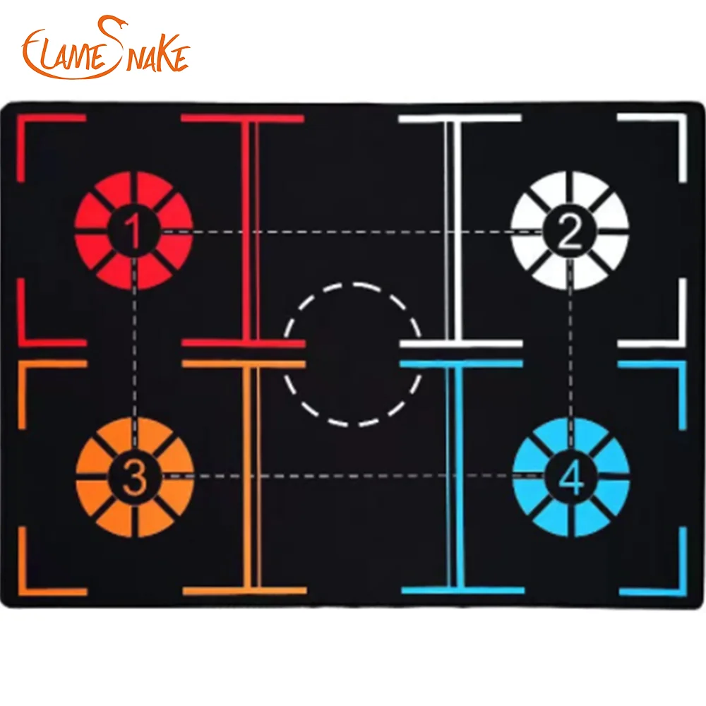 The latest high quality anti-slip and shock-absorbing indoor basketball training mat
