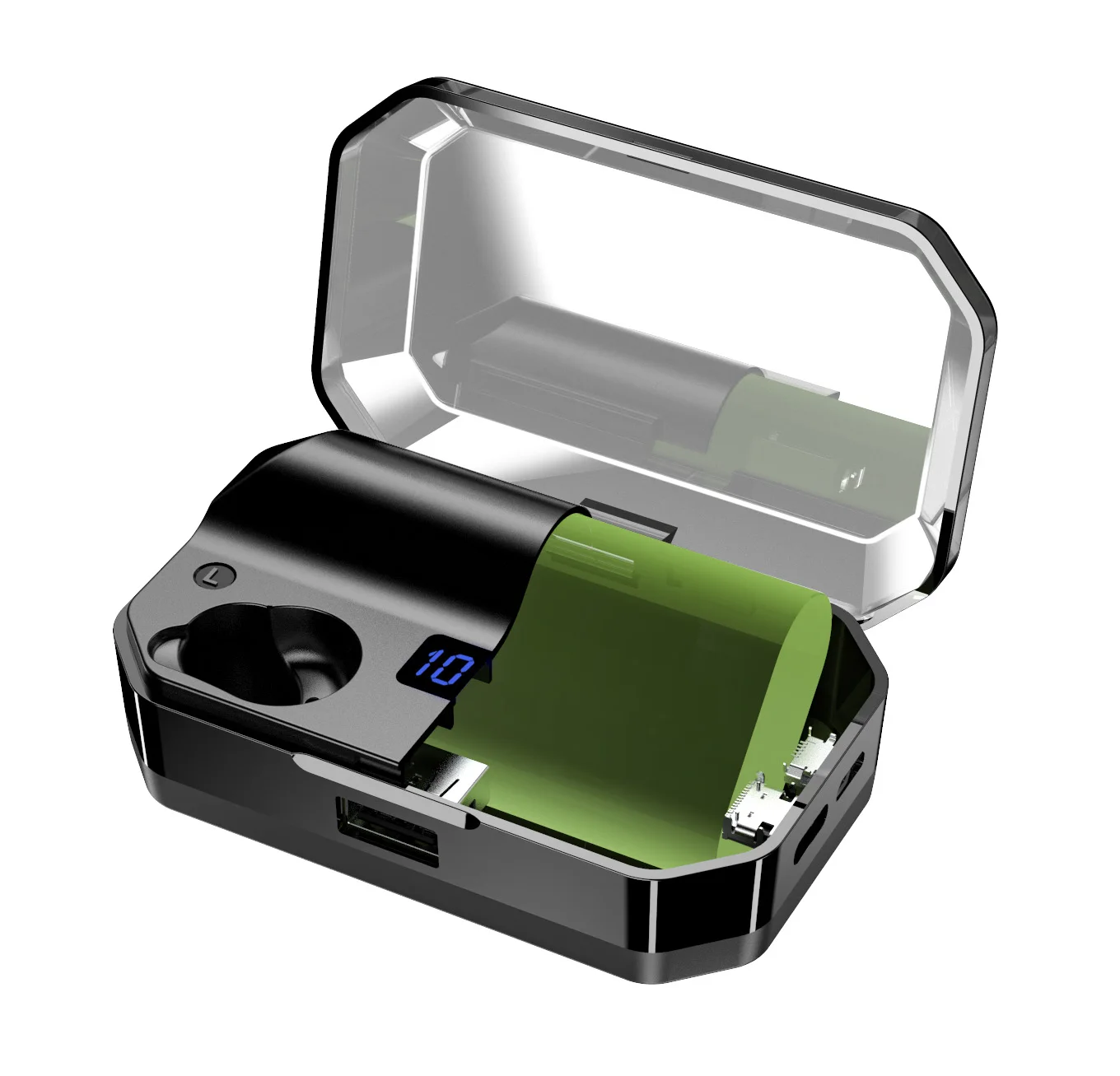 T10 TWS High Quality Smart Touch Portable Dual In-Ear 3.5mm small V5.0 Apt-X HD True TWS wireless handsfree earphone headphones