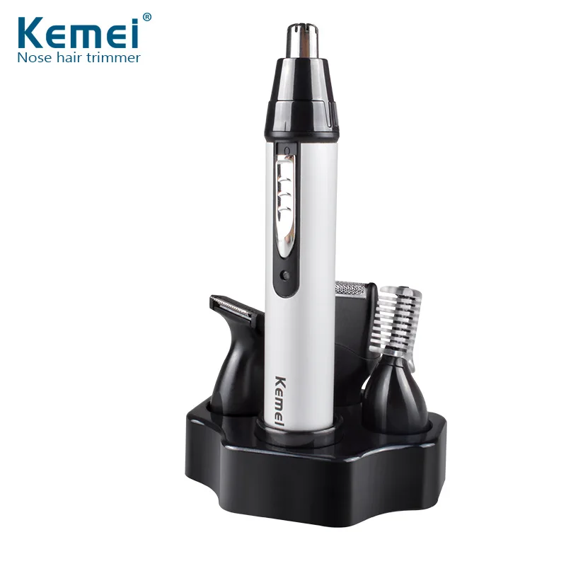 KEMEI km 6650 Electric Nose Hair Trimmer Multifunctional Four-in-One Set Washable Electric Nose Hair Trimmer Wholesale