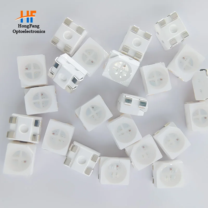 factory OEM 3528 RGB LED SMD Beads 0.2W San An Chip 7-9LM 3V/2V Positive red chip blue green Manufacturer Direct Sales lamp ODM