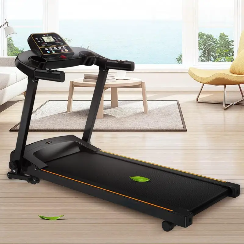 Electric Home Treadmill with LED Screen Foldable Design and Calorie Function Space-Saving Walking Machine