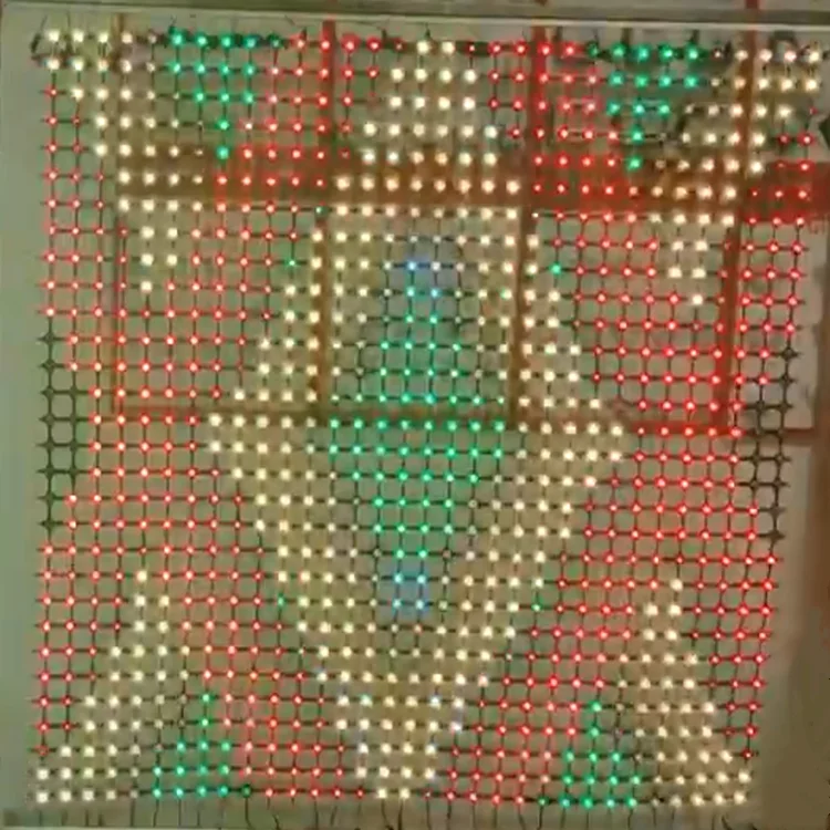 RGB светодиодный пиксельный свет DMX экран модуль 30 мм светодиодный модуль Пиксельная сетка экран