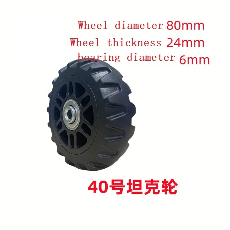Luggage Suitcase Wheels Replacement Bag Parts Cadii Hard Plastic School Bag Wheels Kids Shopping Case Plastic Wheel Jingxiang
