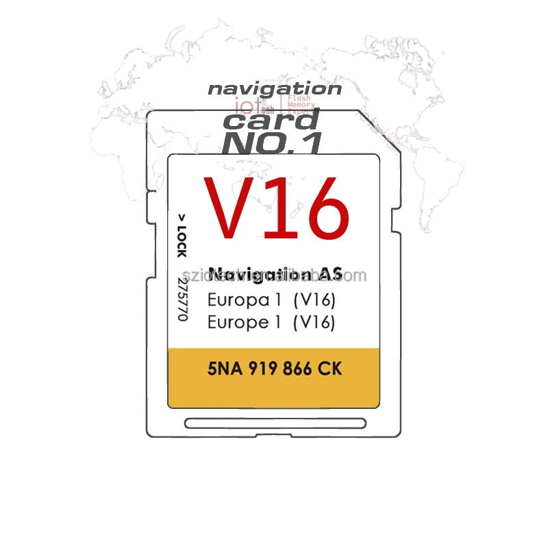 Sat Nav SD Card 2022 Maps Europe UK RNS310 V12 Navigation Card for navigation