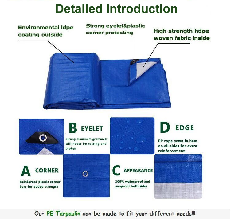 6 X 3 Tarpaulin Orange Blue Tarpaulin Silver Fabric Tarpaulin Sheets Size 18 X24