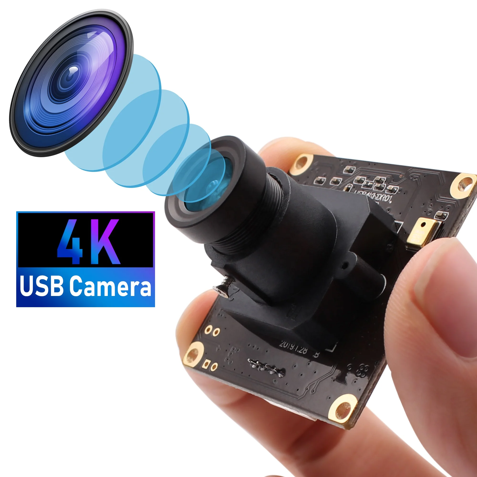  ELP 4K Camera 3.6mm Lens USB With 3840x2160 HD Webcam For MAC/Windows/Linux/Raspberry Pi