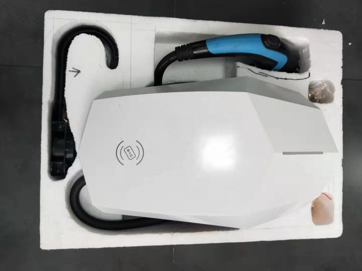 Домашний режим 3 GB evse 7KW ev зарядное устройство сваи кВт AC wallbox с 5m