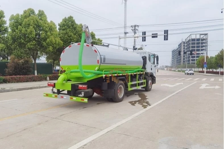 Used Second Hand Septic Pool Farm Animal Waste or Human Waste Suction Truck with Pump