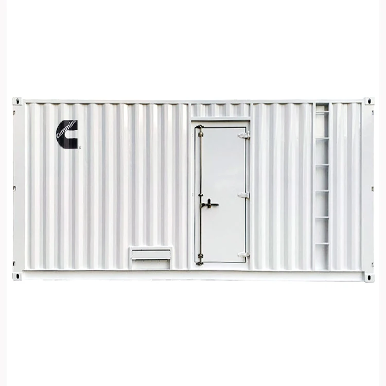 High Efficiency Cummins Series Electric Starter Silent Container Diesel Generator Set