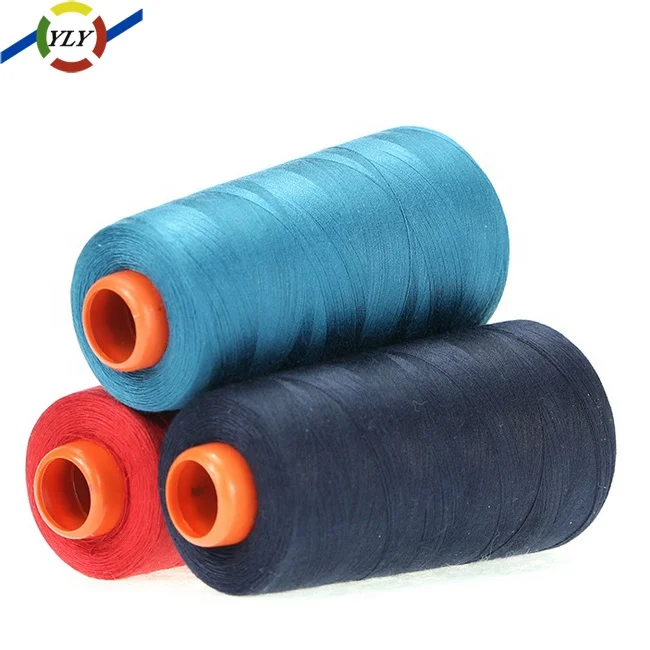 High quality 100% polyester 402 sewing thread 3000yards spooling machine coil winding machine thread made in China