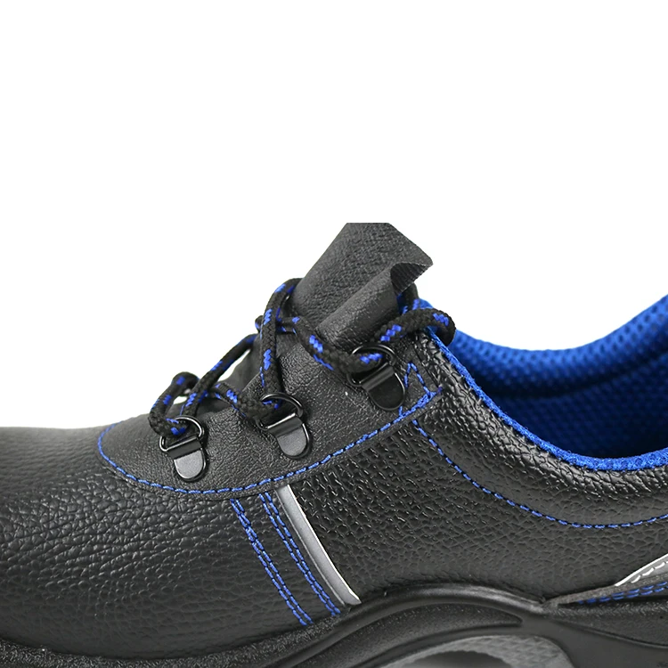 Fashionable Genuine leather waterproof comfort lightweight high quality men work safety shoes steel toe