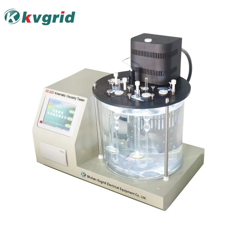 Automatic Kinematic Lube Oil Viscosity Index Tester/ Portable Oils Viscometer