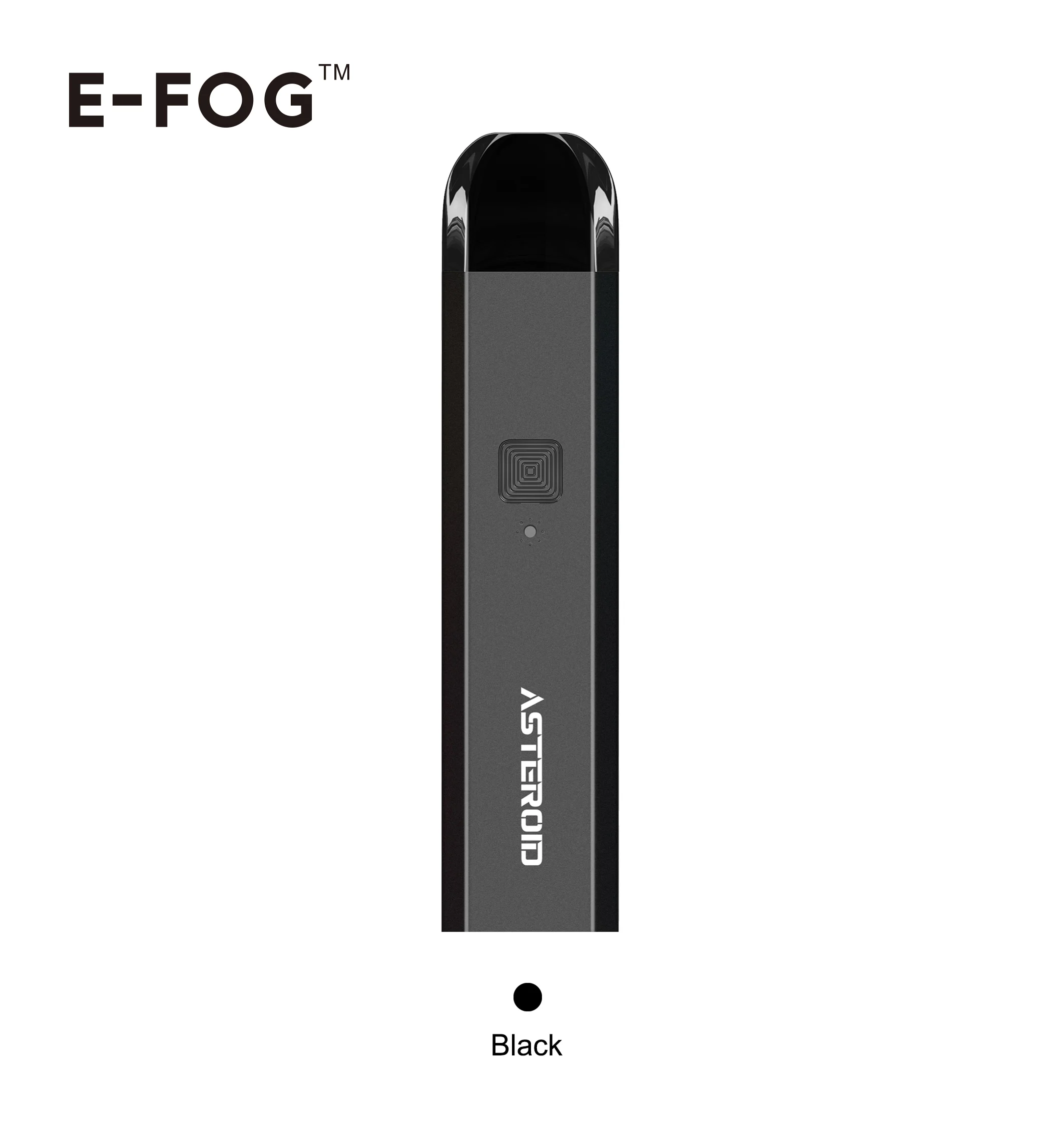 Factory Wholesale E-FOG 2ML Vape Refillable Cartridge 900mAh Asteroid Pod System Kit