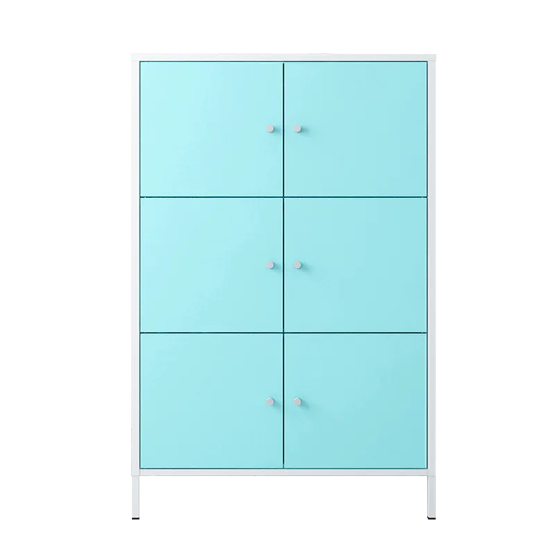 
XHL Nordic style simple 6 door sundry storage finishing cabinet 