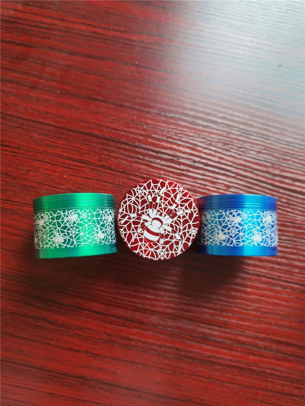 Popular 4 Part 40Mm 50Mm 55Mm 63Mm 75Mm Matte Black Grinders Custom Herb Tobacco Grinder