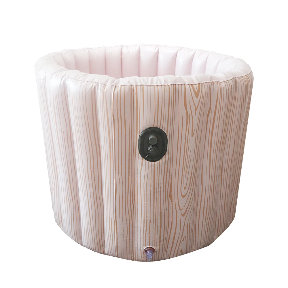 New Design Custom Portable Automatic Inflation Inflatable Comfortable Ice Bath Tub Soaking Bathtub for Adult