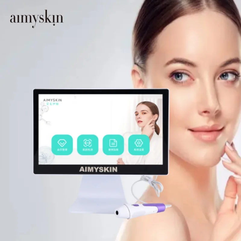 beauty salon equipment Professional portable face skin analyzer intelligent facial products facial machine personal care