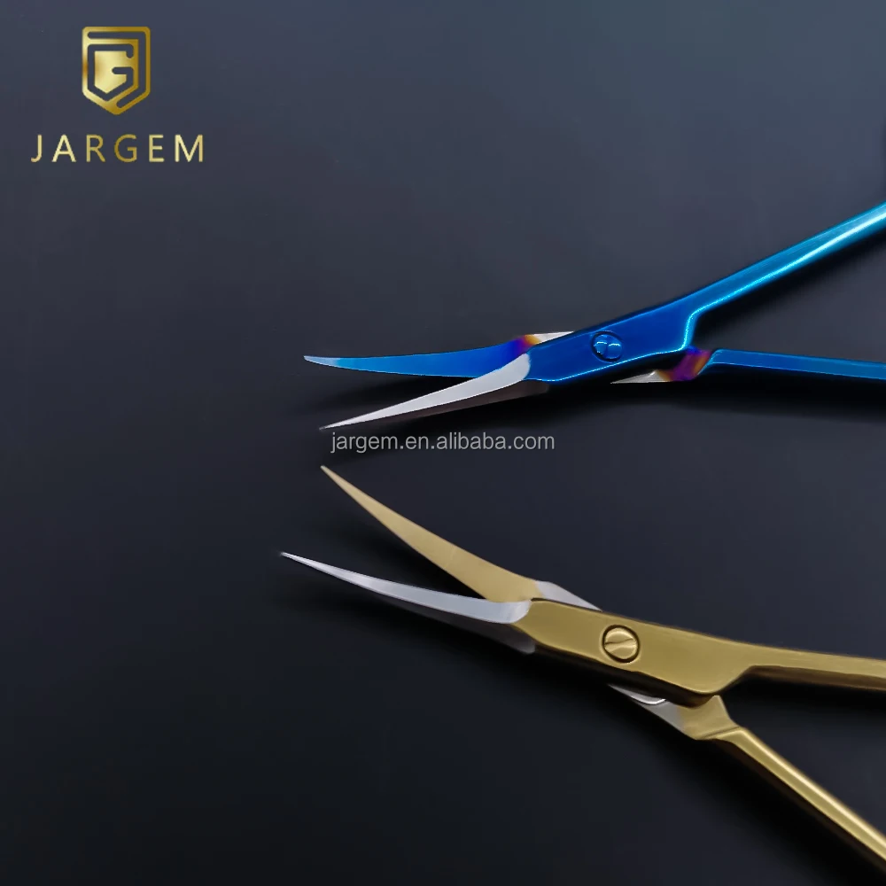 Professional Manufacturer Wholesale Curved Nail Cuticle Scissors Manicure Scissors