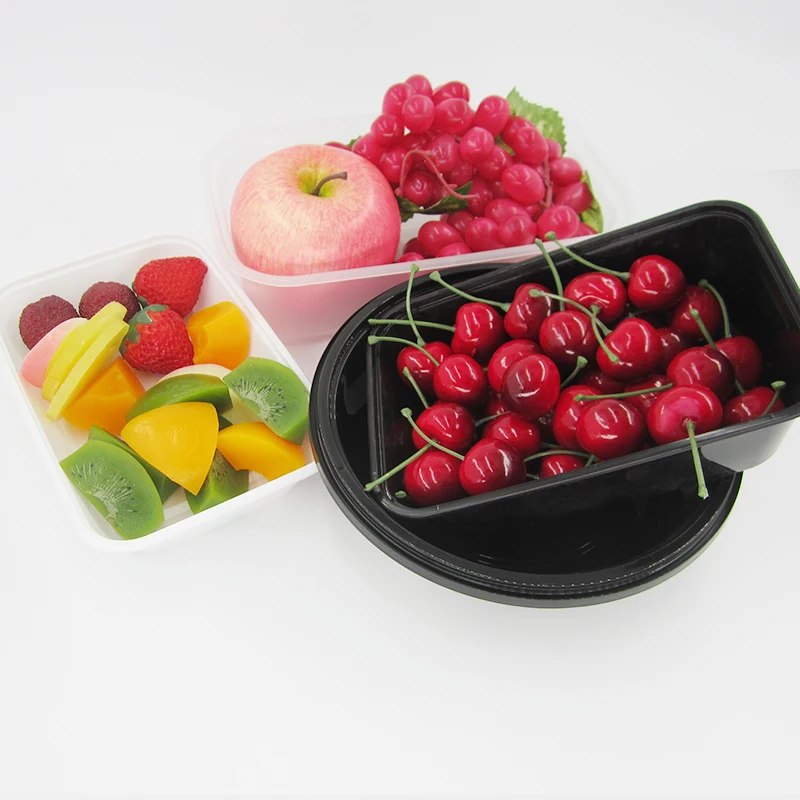 
pp plastic raw material plastic disposable food container for kitchen food storage tool 