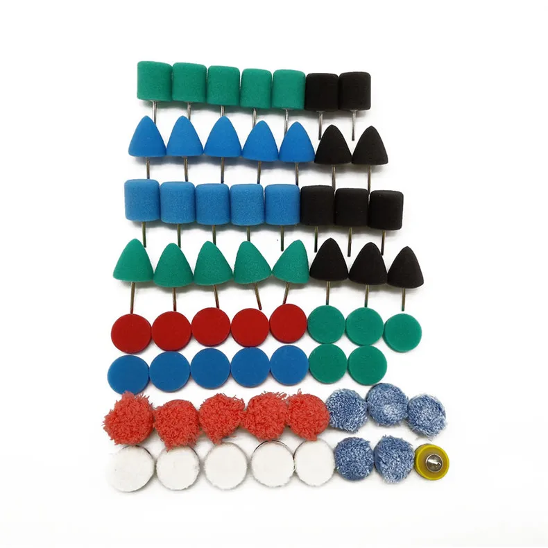 Мини-подушечки 30 мм лак для автомобильной фары для снятия лака для ногтей для автомобильного ухода полировальные подушечки