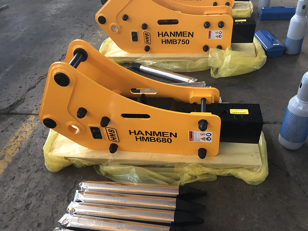 SB43 hydraulic breaker jcb 3cx hydraulic hammer with two chisles