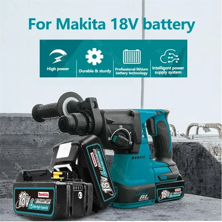 Более Высокая емкость для литий-ионной батареи Makita 18 В 5.0Ah bl1850b