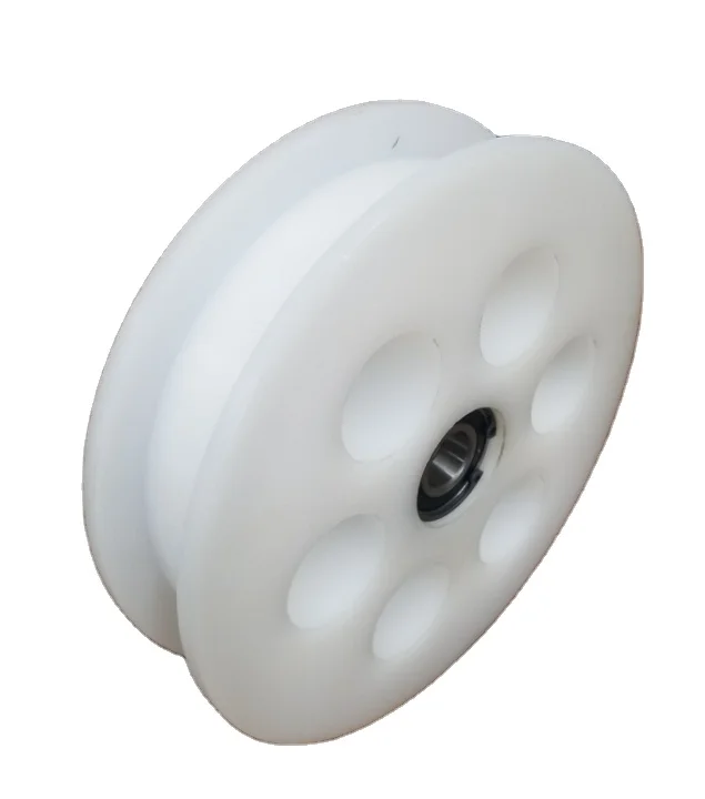 OEM ODM custom machined plastic nylon pulley
