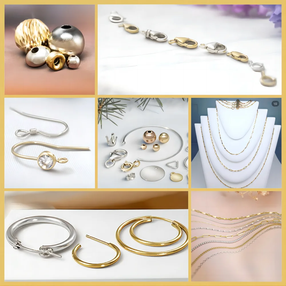 GP прямые гофрированные бусины в полоску тыквы разного размера 14k Золото Заполненные постоянные ювелирные цепочки производитель ювелирных изделий