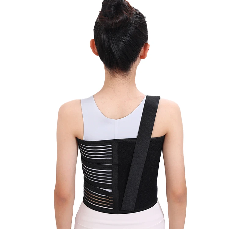 Hot Sale Wholesale Rib Fixation Support Straps Hernia Compression Abdominal Belts Health Care Protective Compression Comfort
