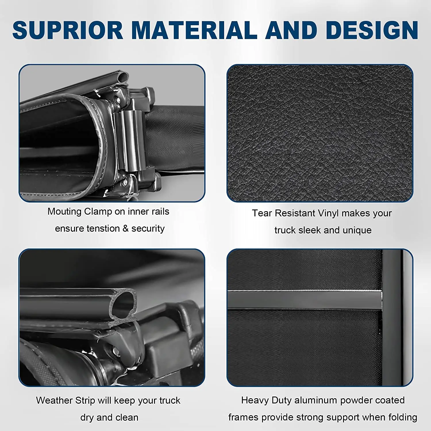 easy to install soft Tri-Fold 5.8FT Bed Tonneau Cover For 2014-2018 Chevy Silverado GMC Sierra 1500