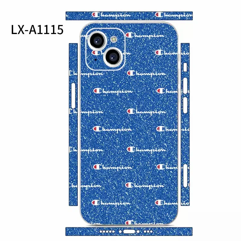 Наклейка на телефон заказ для iphone 14 13 12 11 mini pro max наклейка раму 3 м водонепроницаемый материал