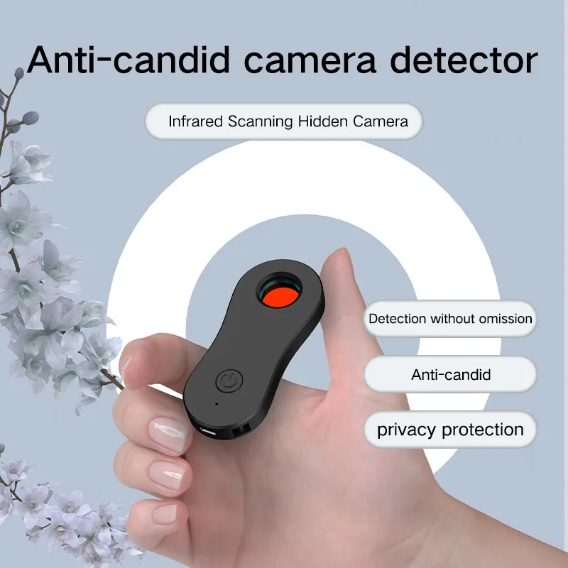 Anti-Spy Hidden Camera Laser Detector Spy Camera Finder Anti Spy Infrared Detector Finder Handheld Lens Detector