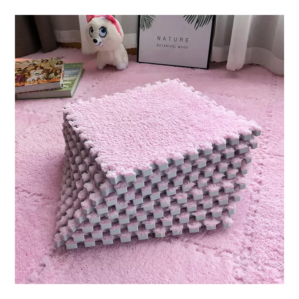 Hot Selling Popular Different Colors Interlock EVA Kids Play Foam Puzzle Mat