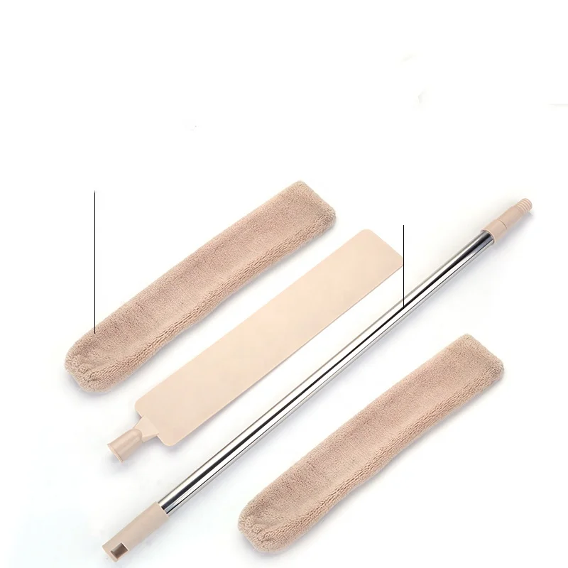 Dust with Extra Long Handle, Adjustable Cleaning Duster for Bed High Ceilings Furniture Bottom Household Gap