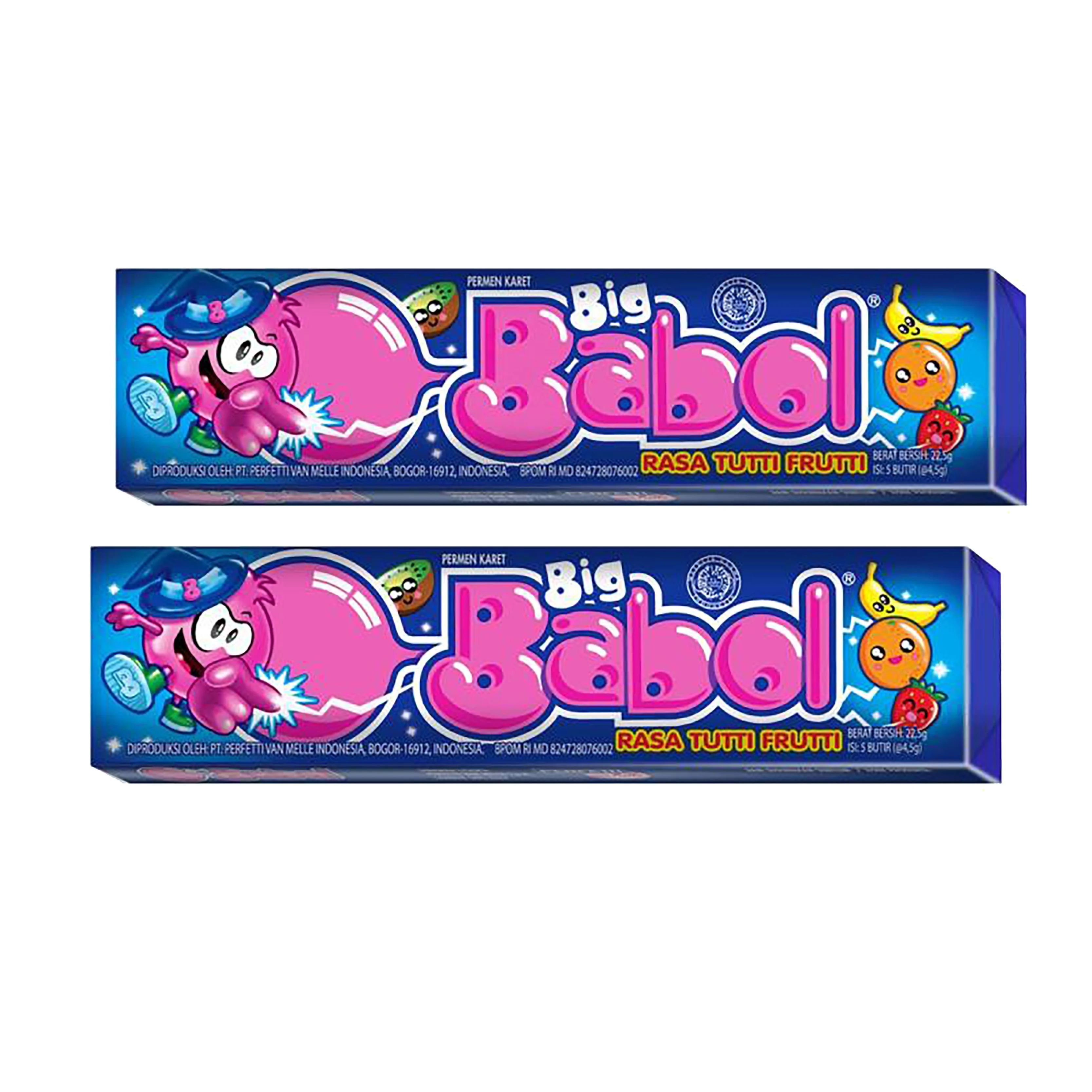 
Factory Wholesale Big Babol Stick Tutti Frutti 20x12 pcs the Best Chewing Gum 