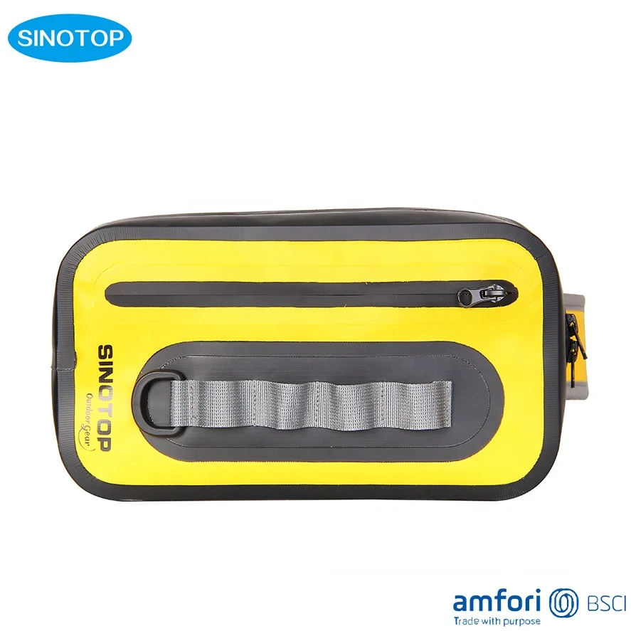 SINOTOP China factory oem pvc tarpaulin waterproof bicycle motorcycle women men waist bag crossbody for outdoor hiking