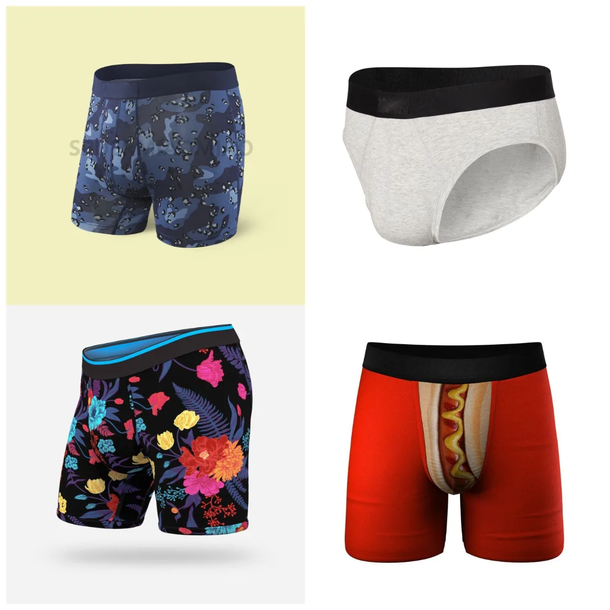 ball pocket underwear boxer trunks for men	big pouch underwear bamboo boxers mens cotton underwear man