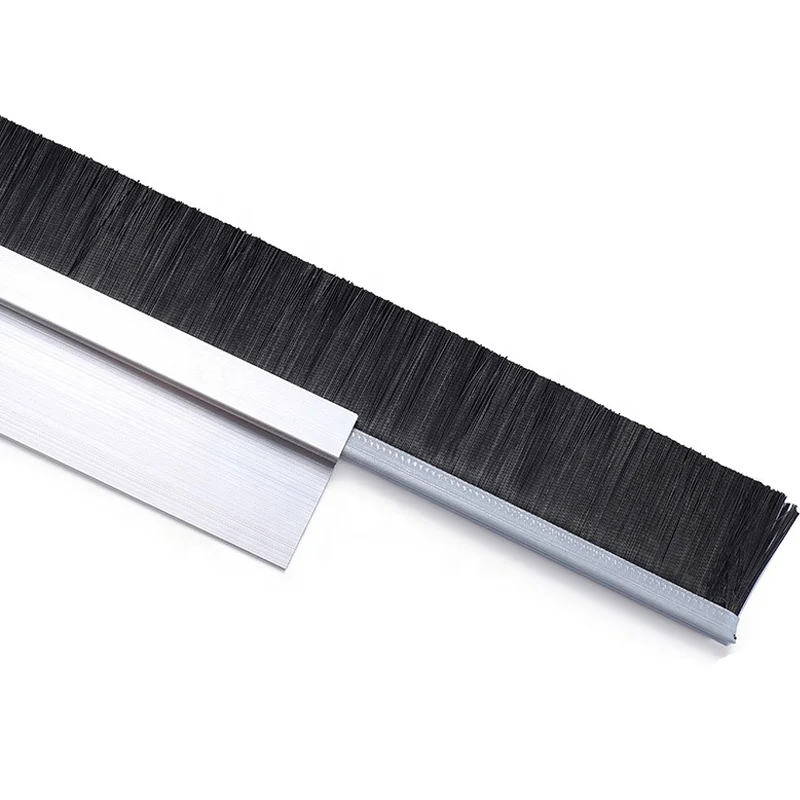 Door Brush Strip Sweeping Use for Door Garage Door Weather Seal Brush Strip Sweeping Weather Stripping Brush
